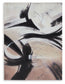 Braidage - Brown / Black / White - Wall Art