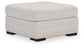 Koralynn - Stone - Oversized Accent Ottoman