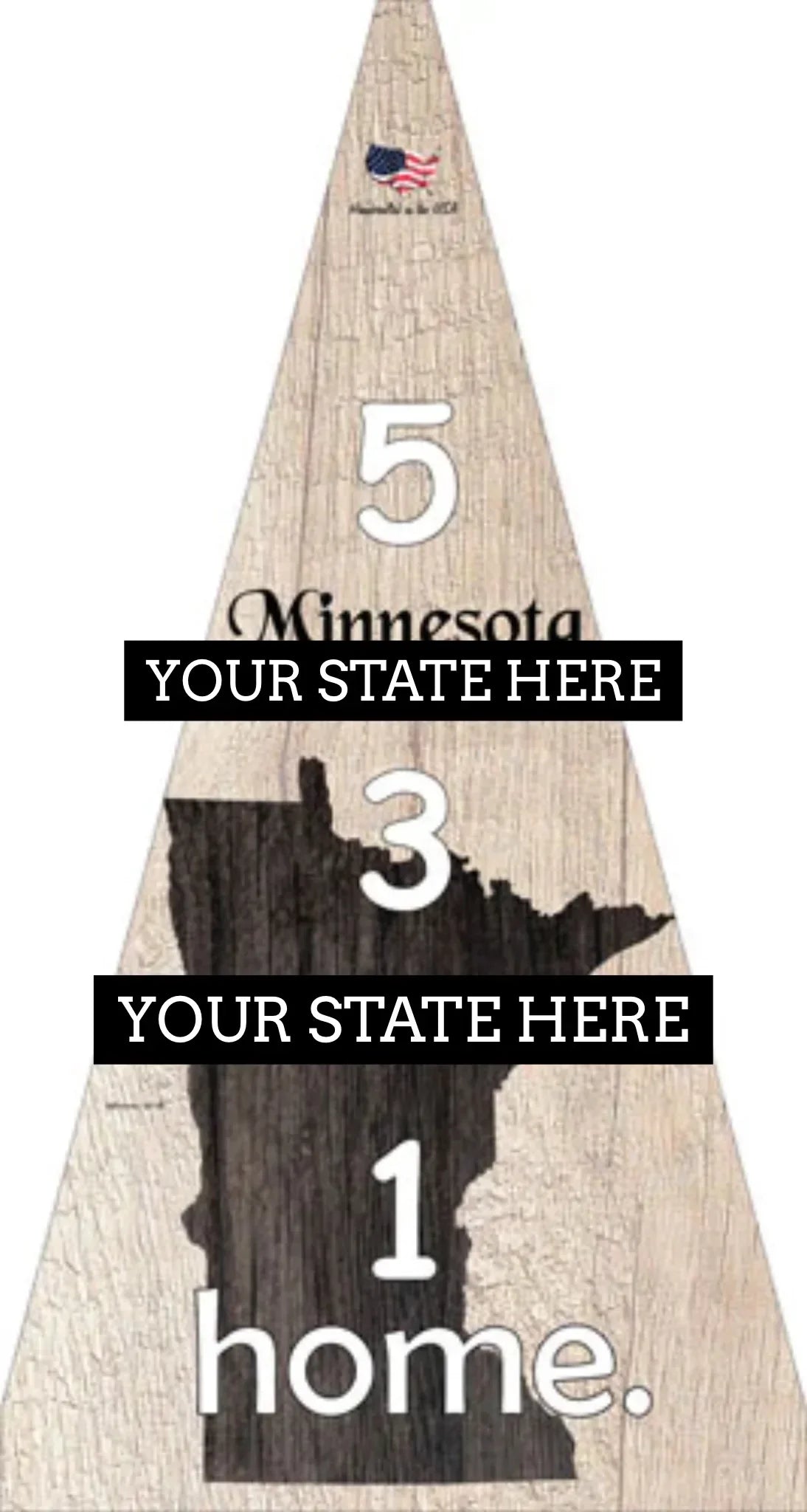 Home State: Woodgrain Frame Game