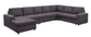 Tifton - Linen 7 Seat Reversible Modular Sectional Sofa Chaise