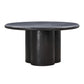 Elika - Faux Plaster Round Dining Table