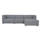 Lyric - Lounge Modular Sectional Gray - Dark Gray