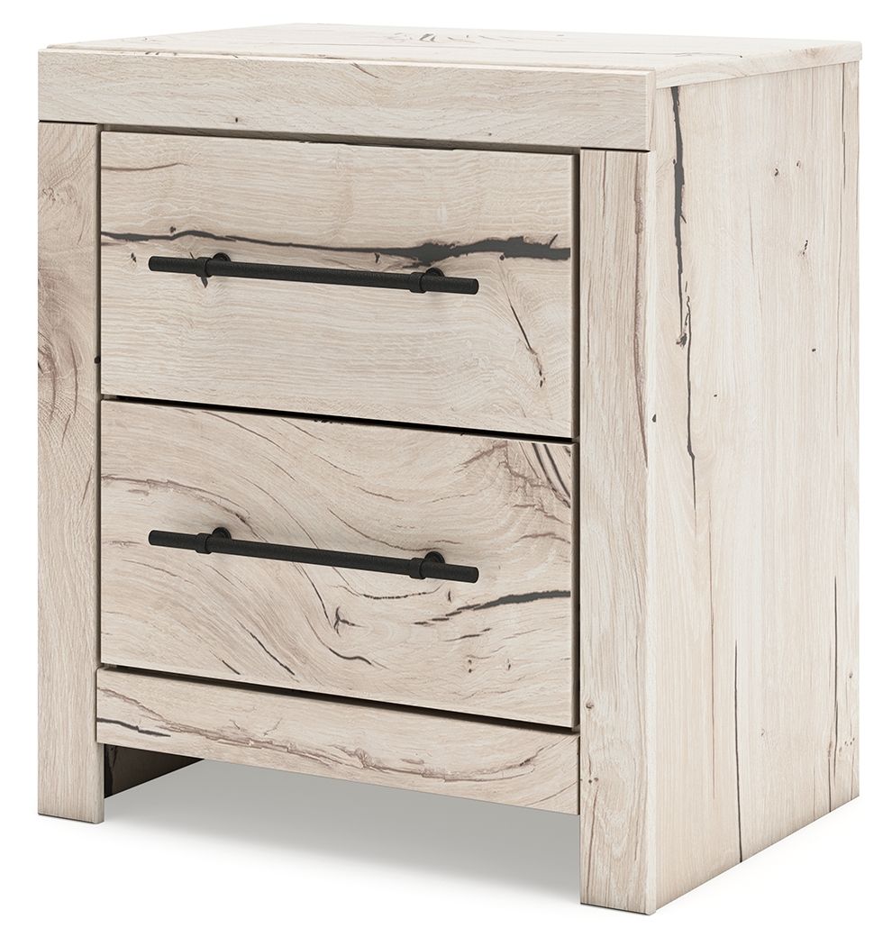 Lawroy - Light Natural - Two Drawer Night Stand