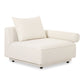 Rosello - Right Arm Facing Chair - White