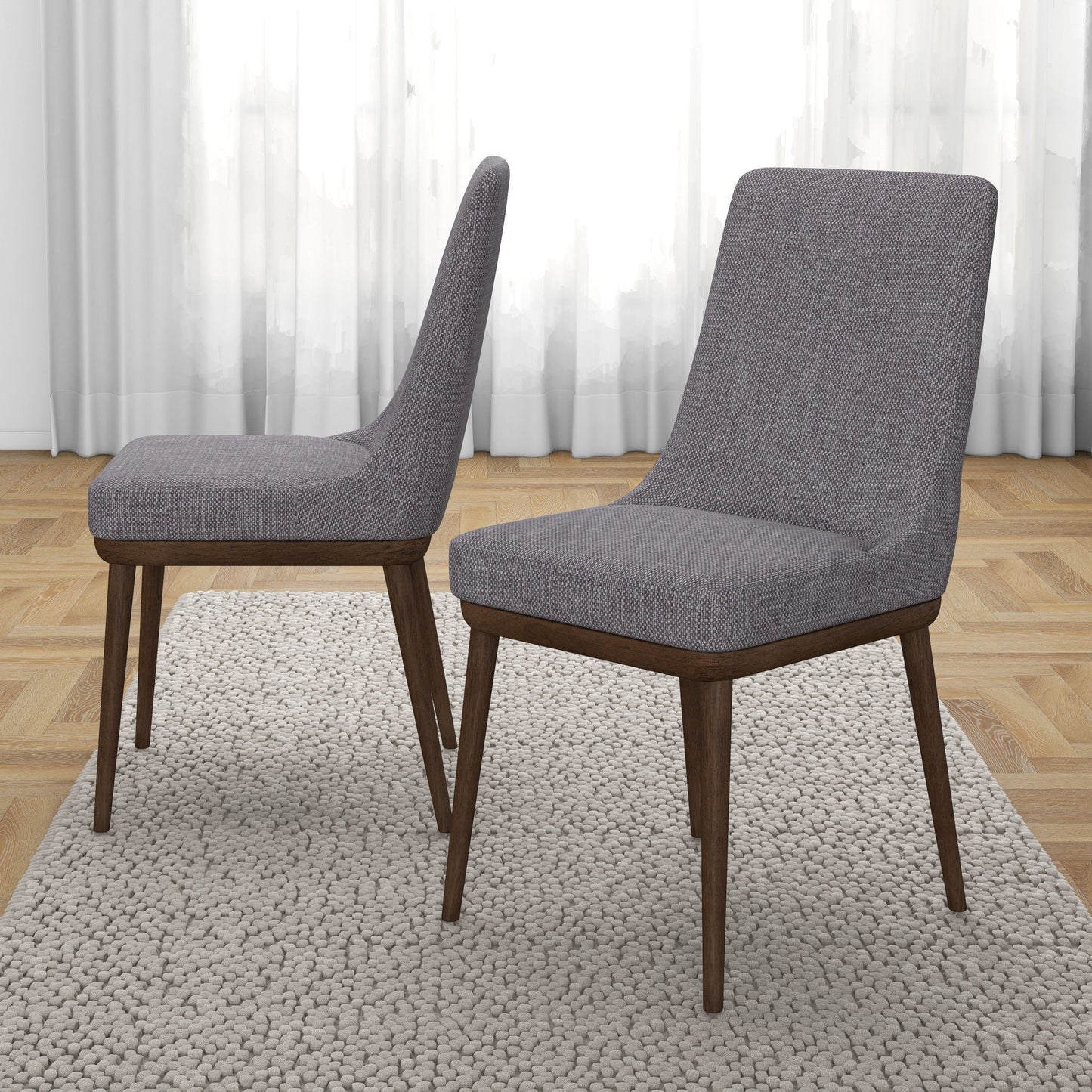 Kate - Mid-Century Modern Dining Chair (Set of 2)