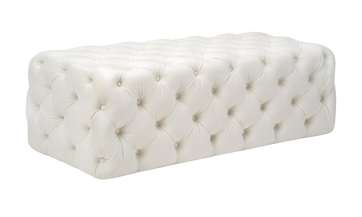 Kaylee - Velvet Ottoman