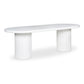 Eris - Outdoor Dining Table - White