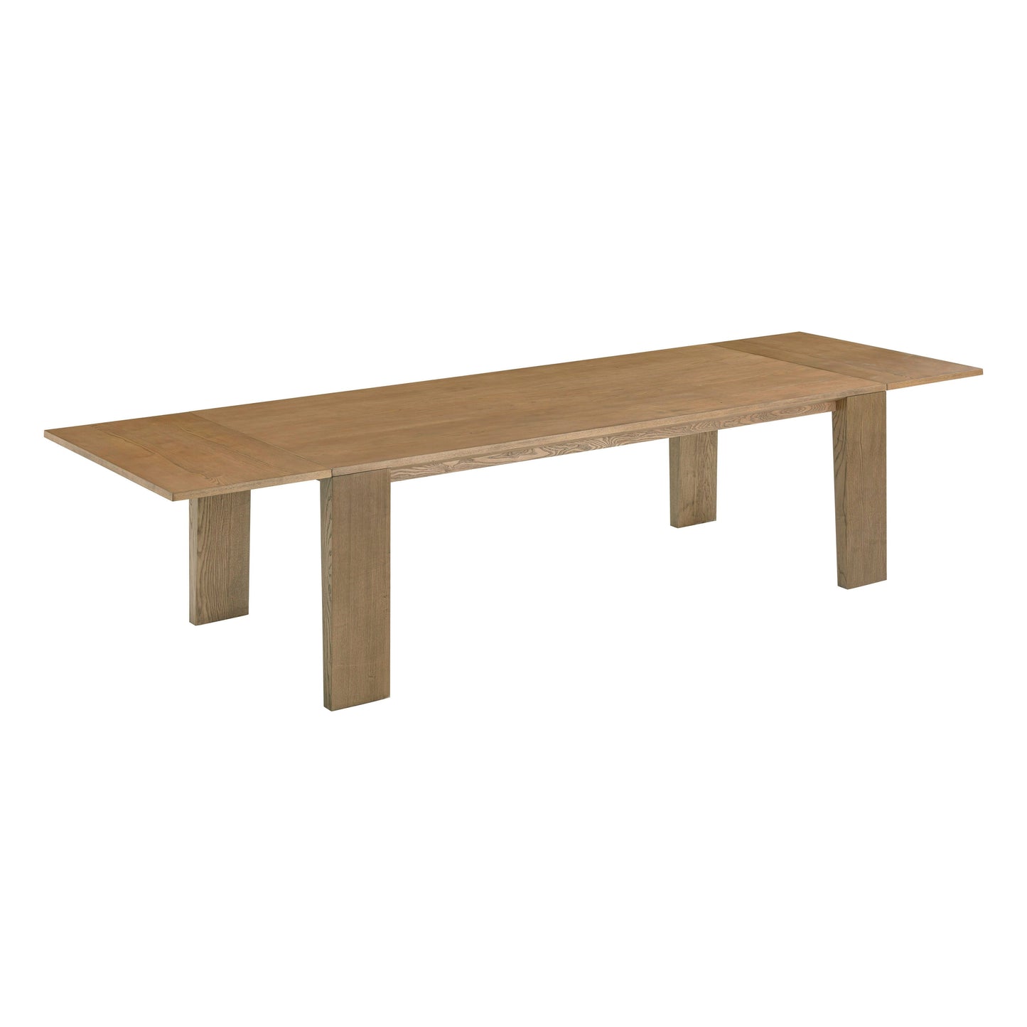 Polly - Extendable Rectangular Dining Table - Natural Ash