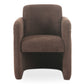 Mesto - Rolling Dining Chair - Dark Brown