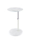 Orbit - 15.5" End Table With Height Adjustable Marble Textured Top