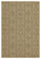 Earth - 5'3" X 7'3" Polypropylene Indoor, Outdoor Area Rug - Jute, Mocha