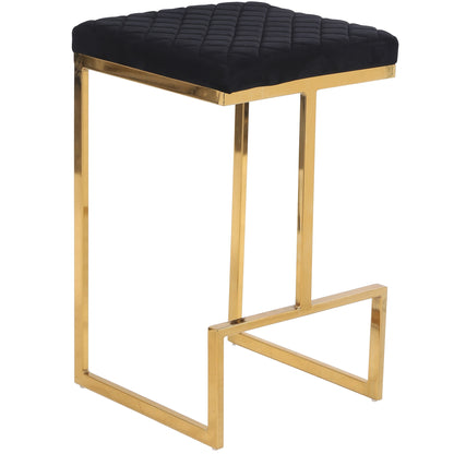 Joel - Mid Century Modern Luxury Upholstered Stool