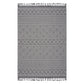 5' x 7' Geometric Indoor / Outdoor Area Rug - Gray / White