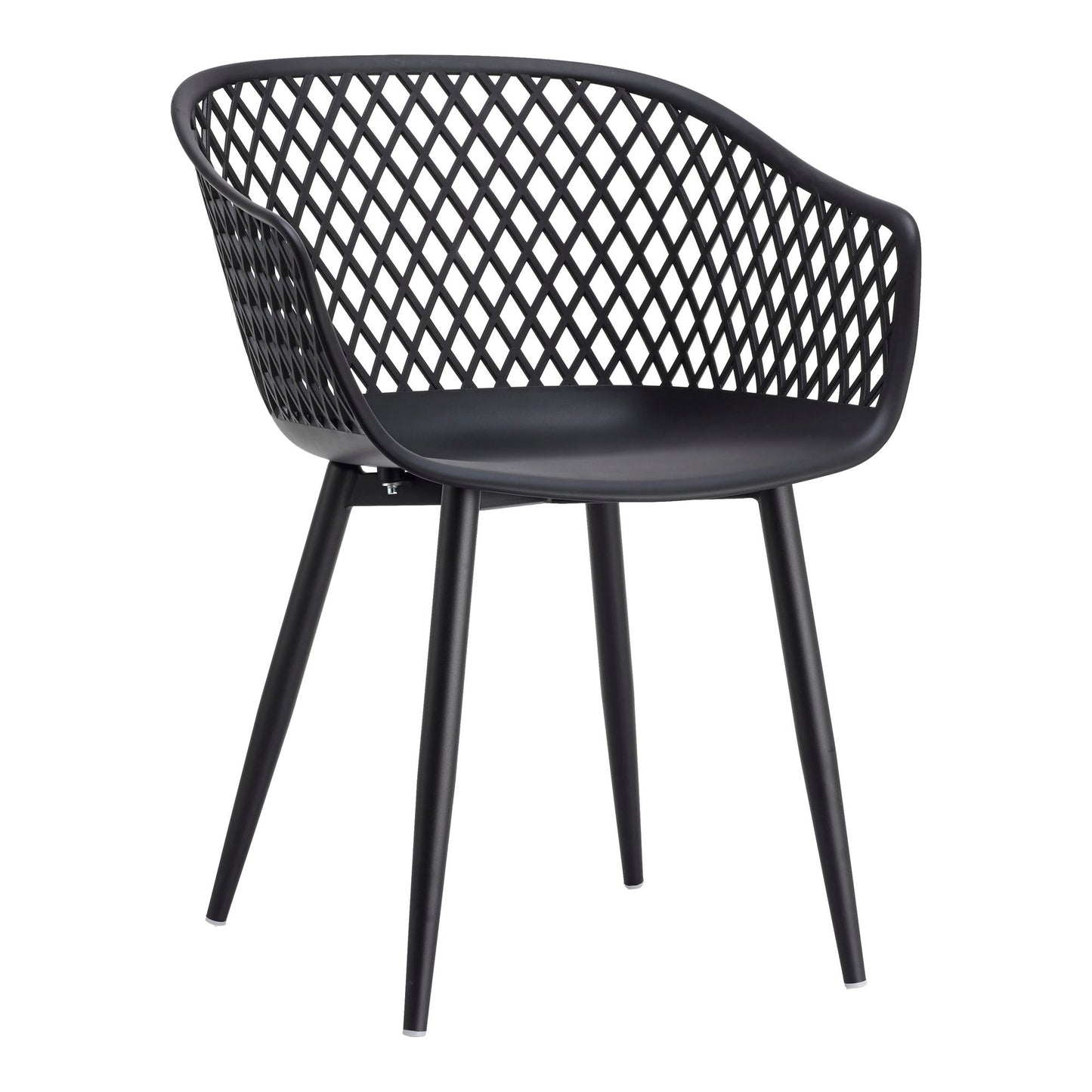 Piazza - Outdoor Chair Chair (Set of 2) - Black