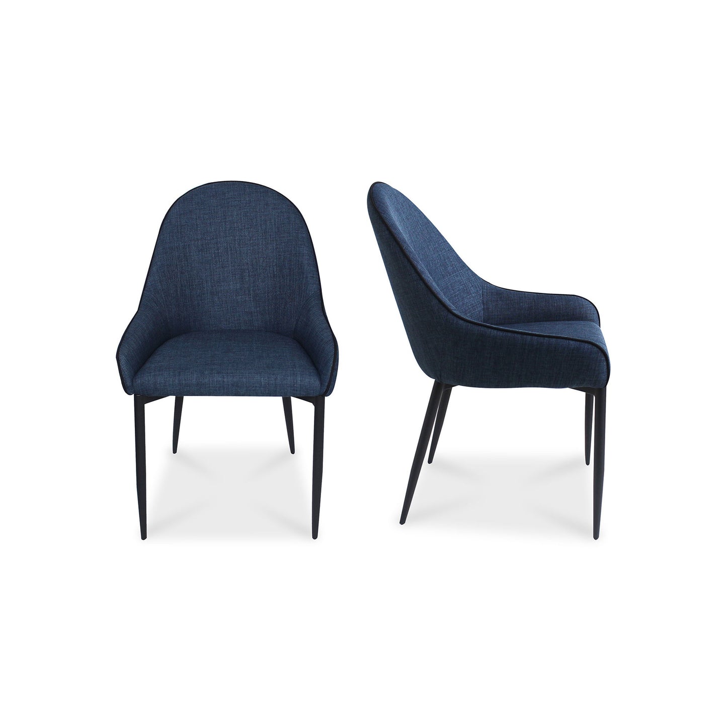 Lapis - Dining Chair Chair (Set of 2) - Dark Blue