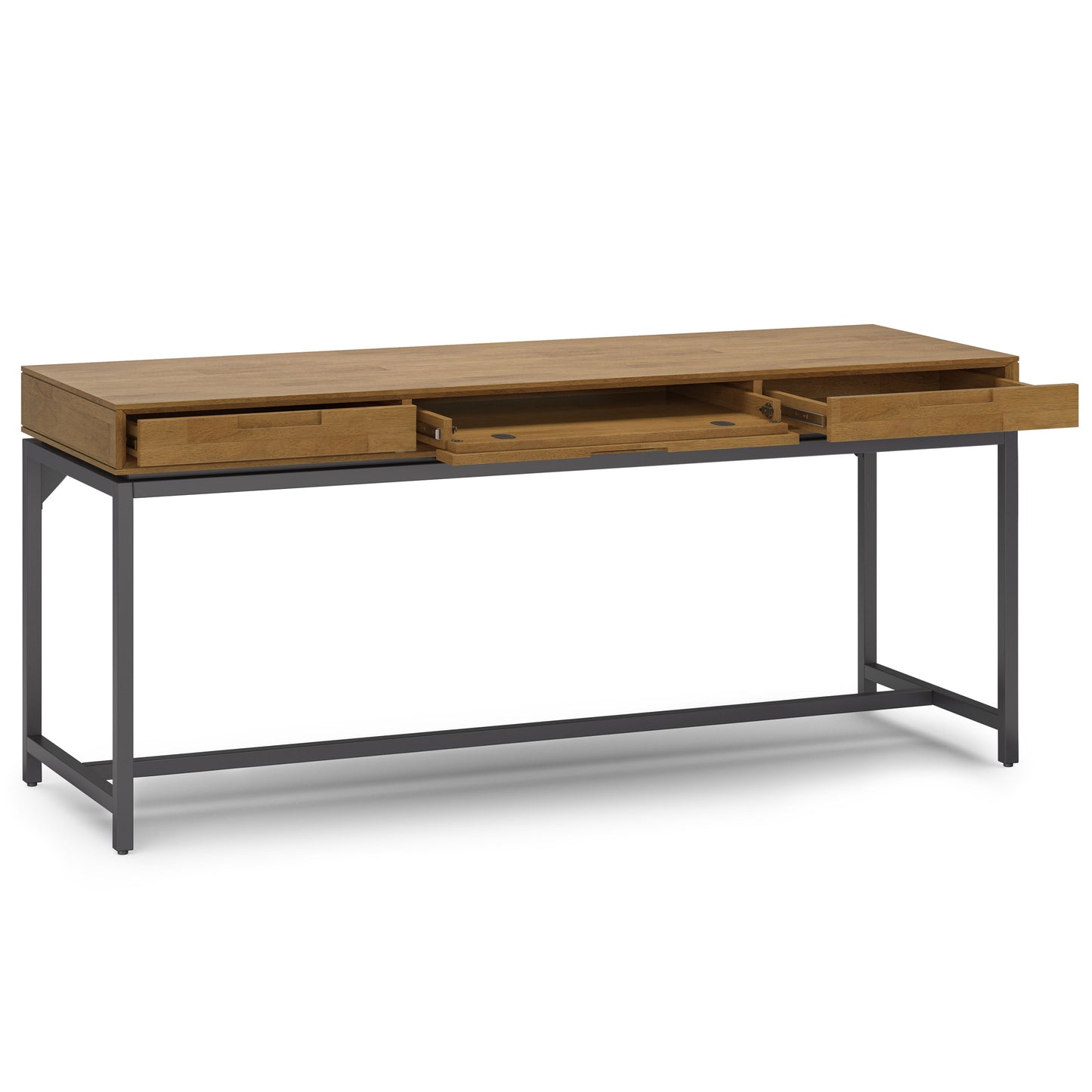 Banting - Mid Century Wide Desk, Handcrafted