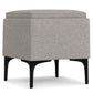 Natasha - Multifunctional Storage Ottoman With Tray