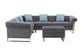 Maddie - Velvet Sectional Sofa