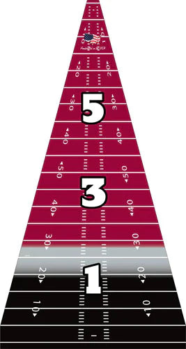 Football: Woodgrain Frame Game