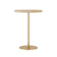 Fiona - Stone Side Table - Gold