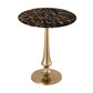 Gold Goathide - Side Table - Black