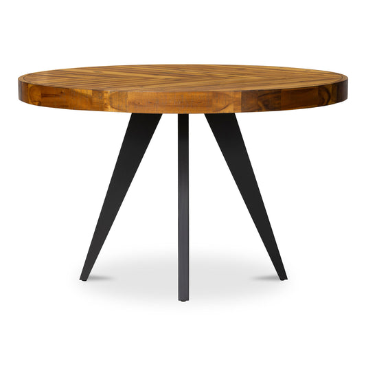 Parq - Round Dining Table - Amber