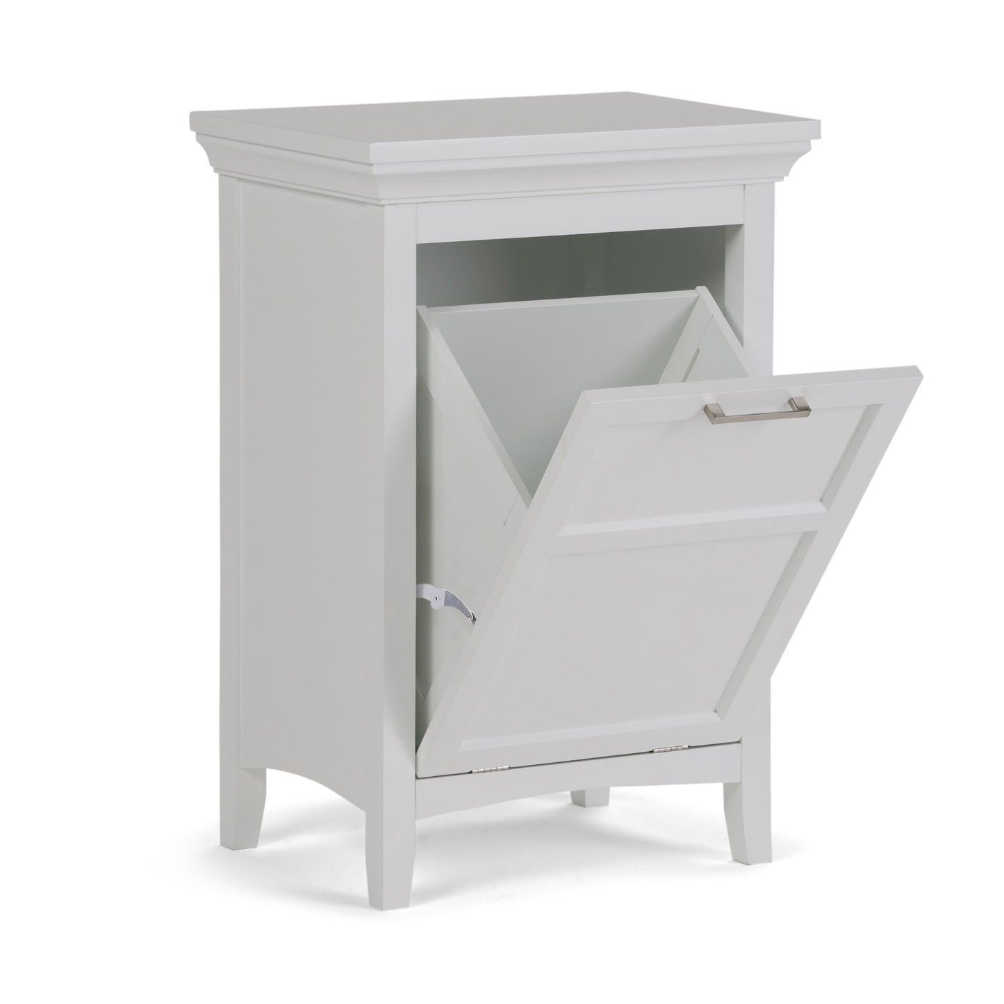 Avington - Laundry Hamper - Pure White