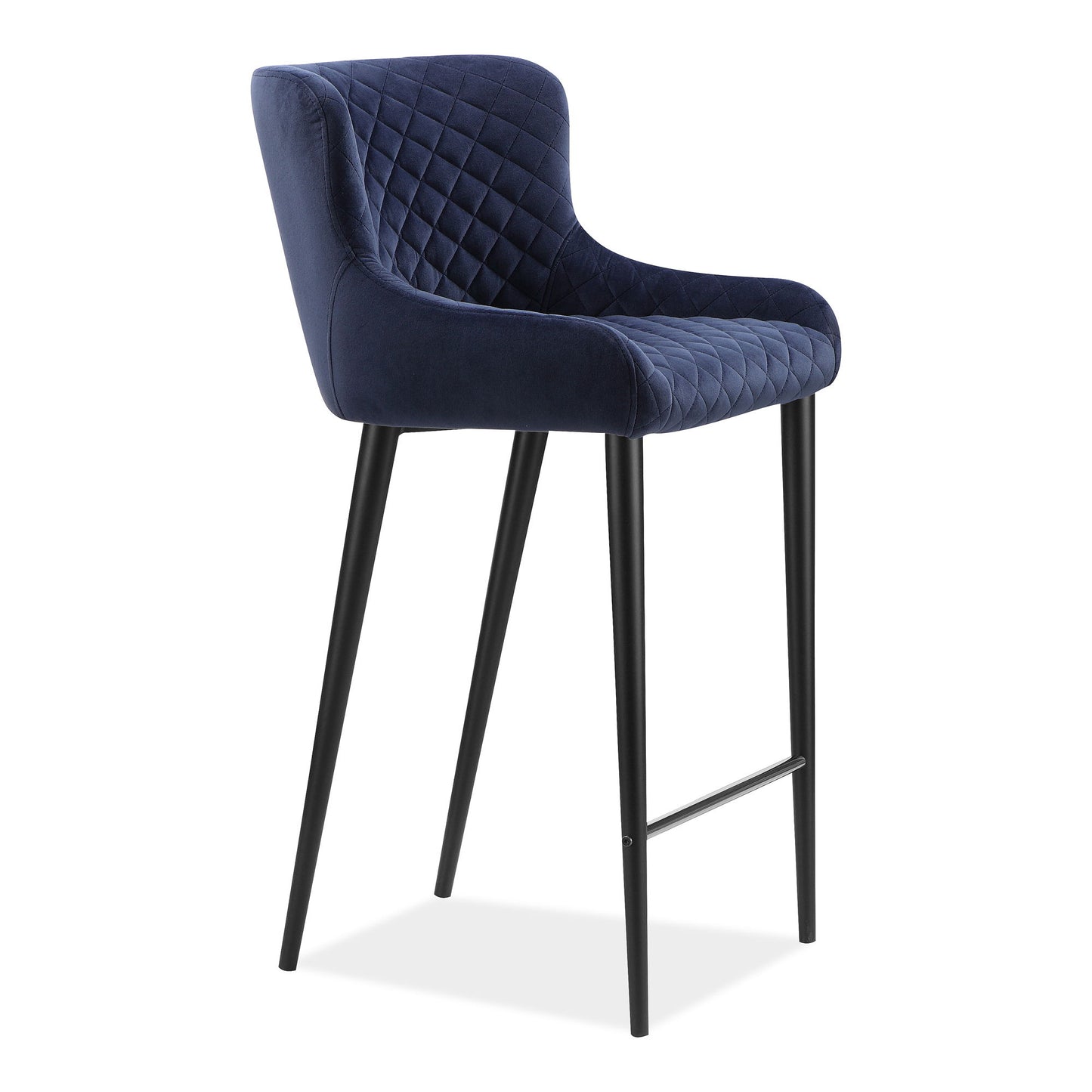 Etta - Counter Stool - Dark Blue