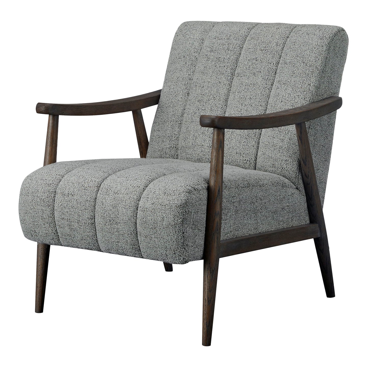 Aster - Accent Chair - Pebbled Gray