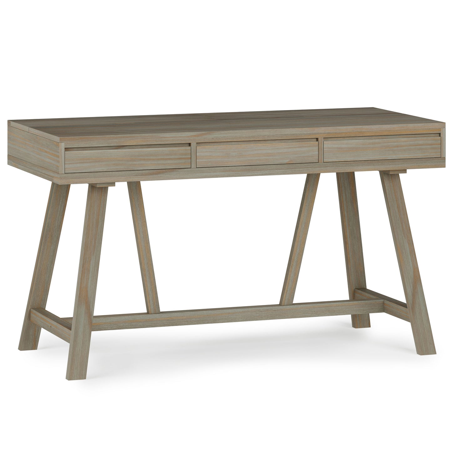 Bowman - Flip Up Desk - Distressed Gray