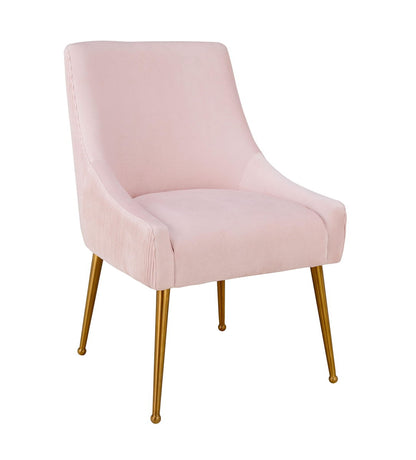 Beatrix - Pleated Velvet Side Chair