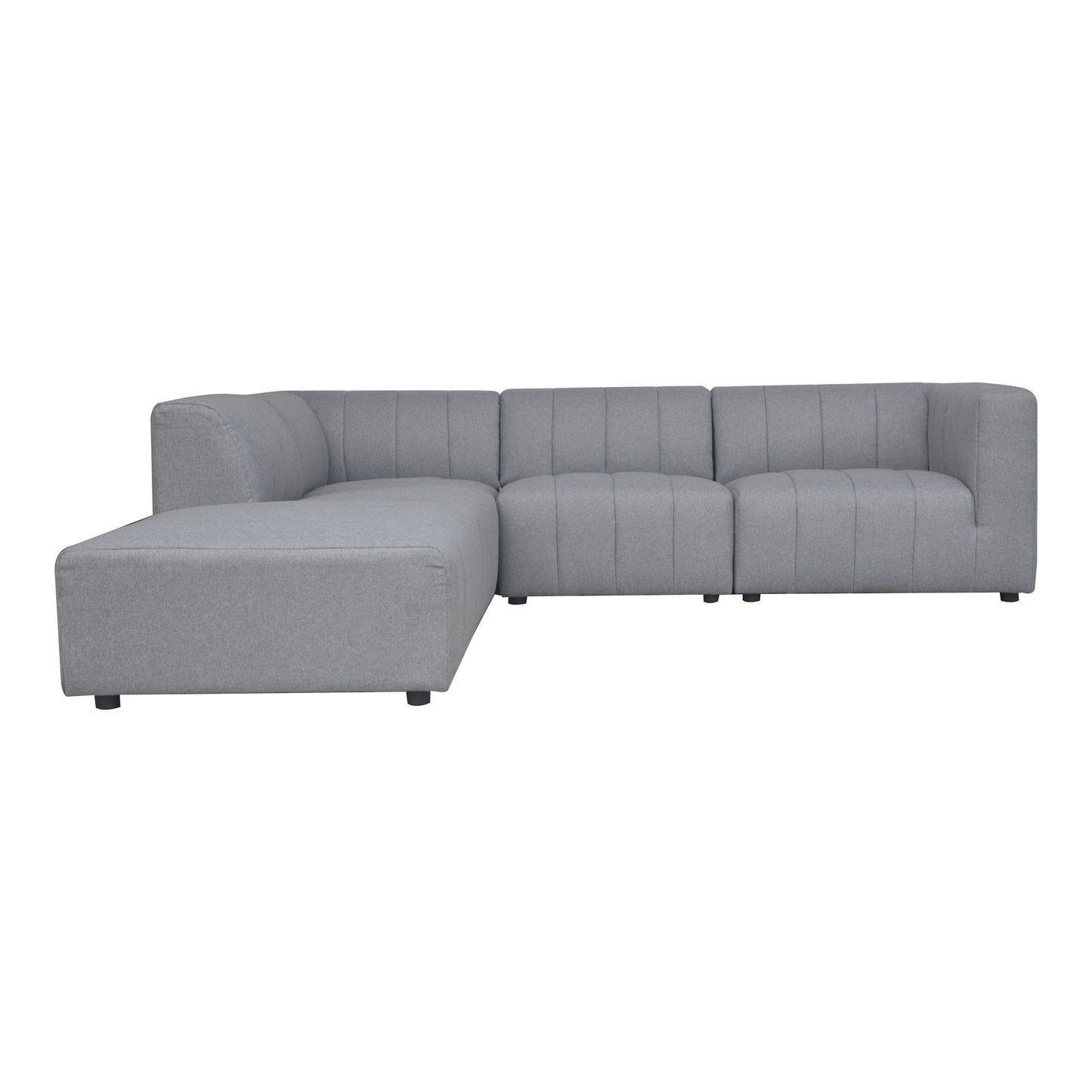 Lyric - Dream Modular Sectional Left Gray - Dark Gray