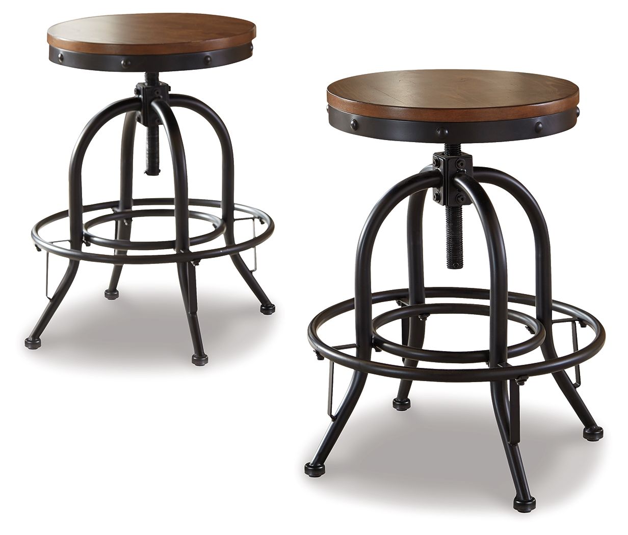 Valebeck - Swivel Barstool (Set of 2)