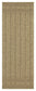 Earth - 2'7" X 7'3" Indoor, Outdoor, Area Rug - Jute, Mocha