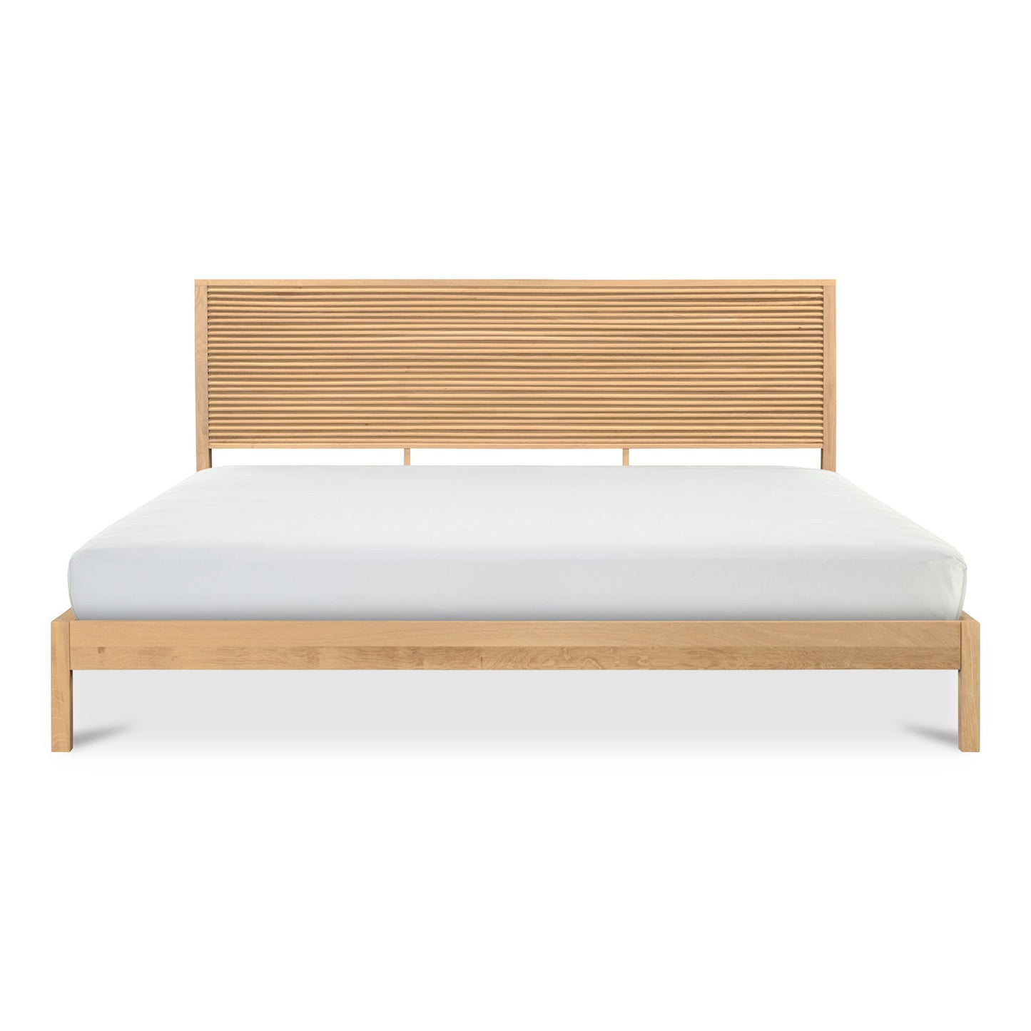 Teeda - King Bed - Light Brown