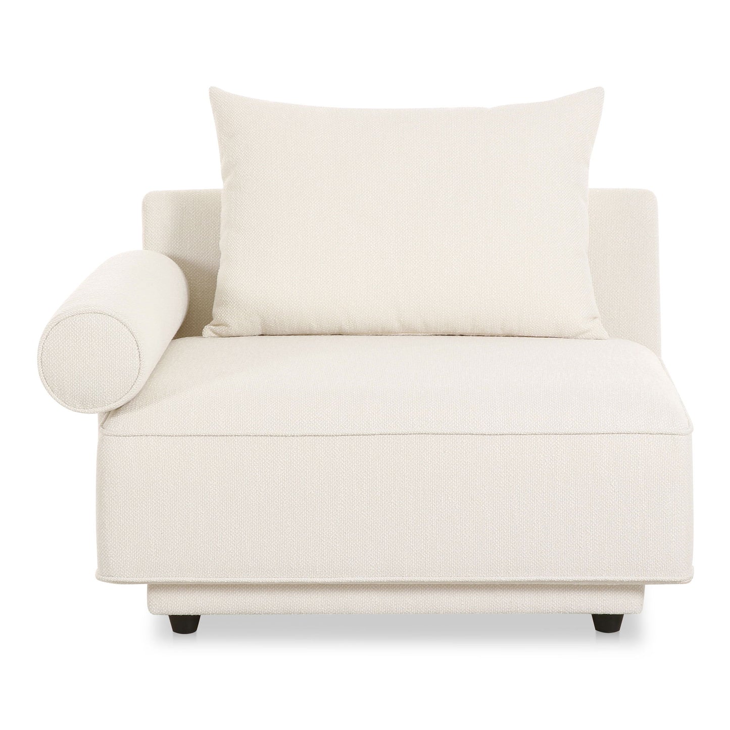 Rosello - Left Arm Facing Chair - White