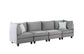 Zelmira - Velvet Sctional Sofa