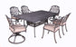 Rectangular 84.2" Long Dining Set With Sunbrella Cushions