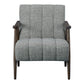 Aster - Accent Chair - Pebbled Gray