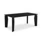 Satona - Dining Table - Jet Black