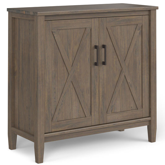 Ela - Low Storage Cabinet - Smoky Brown