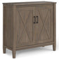 Ela - Low Storage Cabinet - Smoky Brown