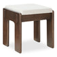 Ashby - Stool - Beige - White