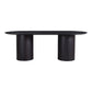 Povera - Dining Table - Black - Acacia Wood