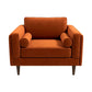 Amber - Velvet Lounge Chair