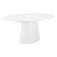 Otago - Oval Dining Table Wood - White