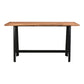 Craftsman - Bar Table Solid Acacia - Natural