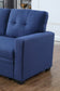 Upholstered Pull Out Sectional Sofa With Chaise