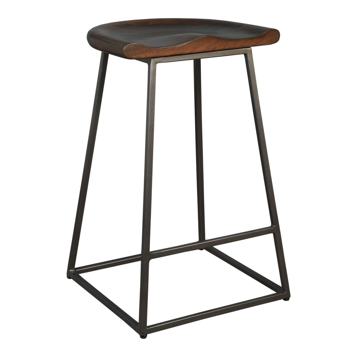 Jackman - Counter Stool Stool (Set of 2) - Walnut