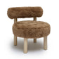 Carmel - Vegan Shearling Accent Chair